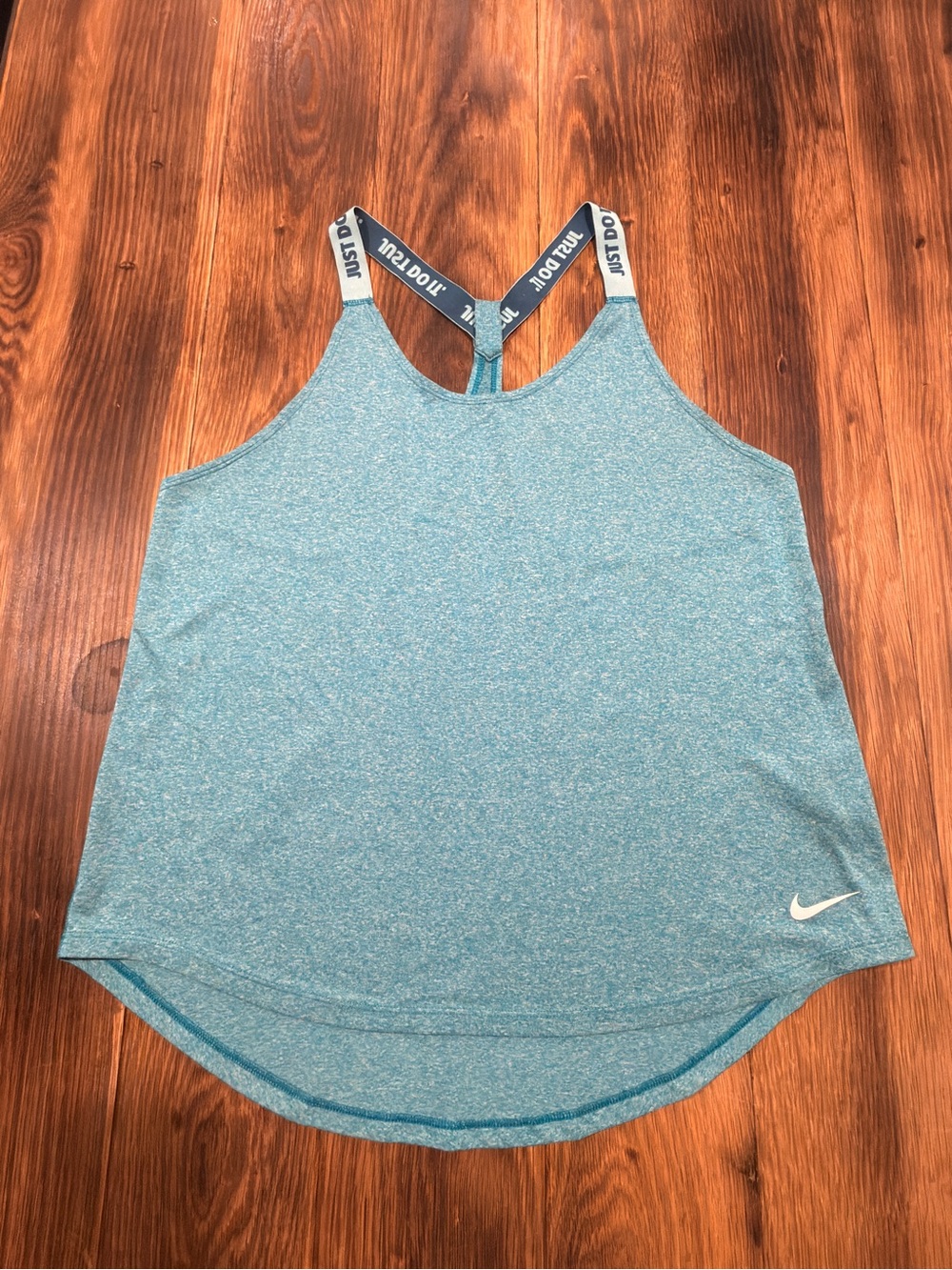 Nike Women’s Heather Teal Racerback Tank Top